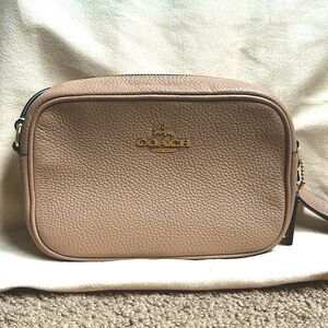 Coach camera bag crossbody pink